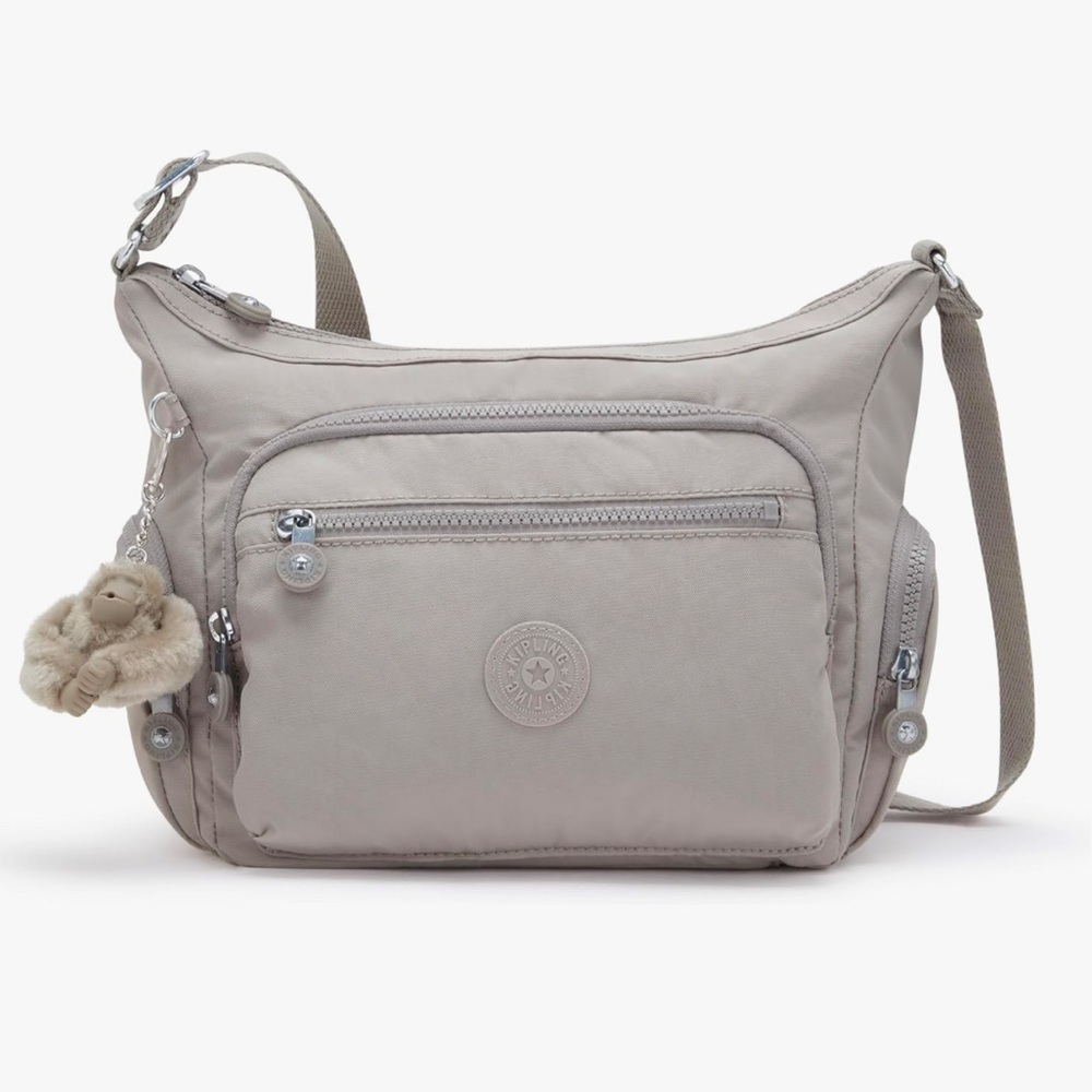 Grey Kipling Crossbody Gabbie Bag NWT